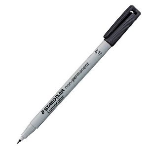 Marqueur Lumocolor Non-Permanent Noir, 0.4mm