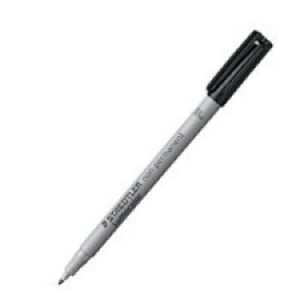 Marqueur Lumocolor Non-Permamnent Noir, 0.6mm