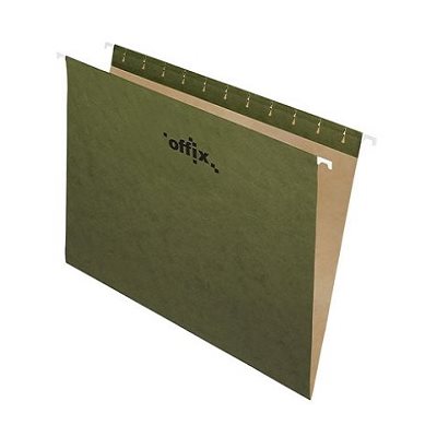 Dossiers suspendus (Format lettre) Vert Standard Dossiers suspendus (Format lettre) Vert Standard