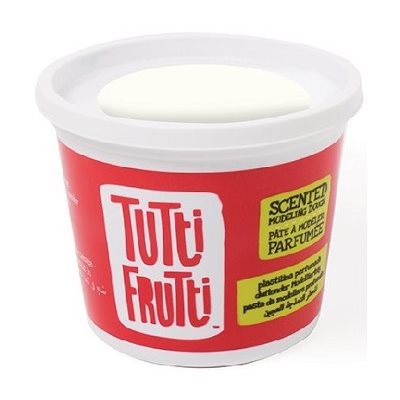 Pâte à modeler Tutti Frutti BLANCHE 250g Pâte à modeler Tutti Frutti BLANCHE 250g