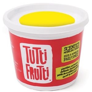 Pâte à modeler Tutti Frutti JAUNE 250g