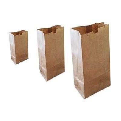 Sacs de papier brun 12 livres (5.44kg) 50 / Pqt