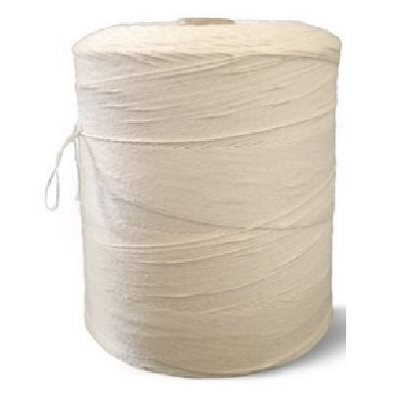 Ficelle de Coton Blanche Cone de 2 1 / 2 livres 9000' (2700m) Ficelle de Coton Blanche Cone de 2 1 / 2 livres 9000' (2700m)