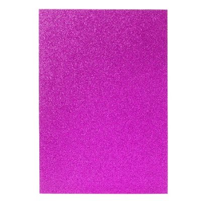 Feuille Cartonné Pailleté - VIOLET Feuille Cartonné Pailleté - VIOLET