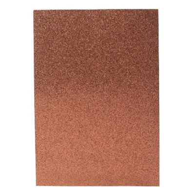 Feuille Cartonné Pailleté - BRUN Feuille Cartonné Pailleté - BRUN