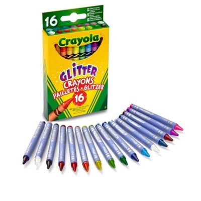 Crayons de cire Scintillants Crayola Crayons de cire Scintillants Crayola