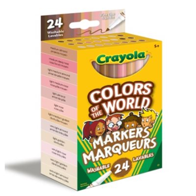 Marqueurs Crayola Couleurs du Monde Marqueurs Crayola Couleurs du Monde