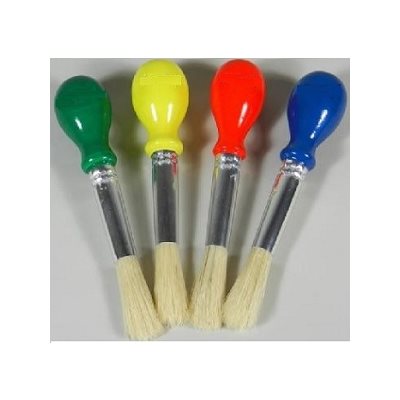 Pinceau format d'ampoule avec taquet Pinceau format d'ampoule avec taquet