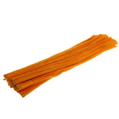 Chenilles - ORANGE 6mm Chenilles - ORANGE 6mm