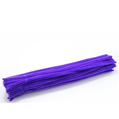 Chenilles - VIOLET 6mm Chenilles - VIOLET 6mm