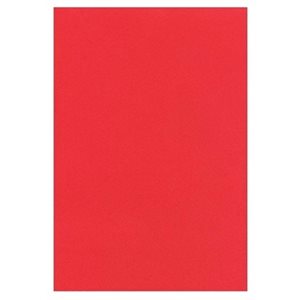 Feuilles mousse ROUGE 9"X12"