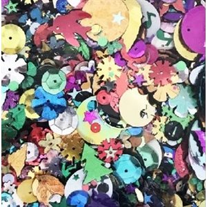 Paillettes mélangées 113g
