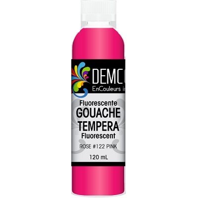 Gouache Demco FLUORESCENTE ROSE (473ML)