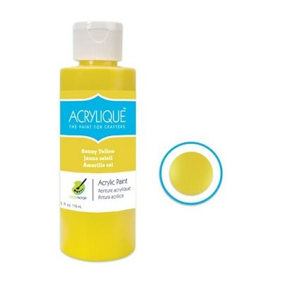 Peinture acrylique JAUNE SOLEIL (118ML) Peinture acrylique JAUNE SOLEIL (118ML)