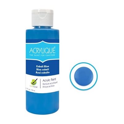 Peinture acrylique BLEU COBALT (118ML) Peinture acrylique BLEU COBALT (118ML)