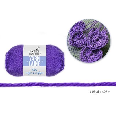 Laine Needle Crafters RAISIN 50g Laine Needle Crafters RAISIN 50g