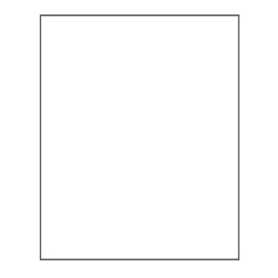 Carton Bristol 2-Plis BLANC 8-1 / 2'' X 11'' Carton Bristol 2-Plis BLANC 8-1 / 2'' X 11''