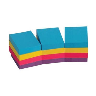Feuillets adhésifs couleurs Extrême1-1 / 2"X2" 12 Blocs Feuillets adhésifs couleurs Extrême1-1 / 2"X2" 12 Blocs