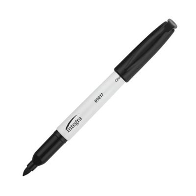 Marqueurs Integra effaçables style stylo NOIR Conique Marqueurs Integra effaçables style stylo NOIR Conique