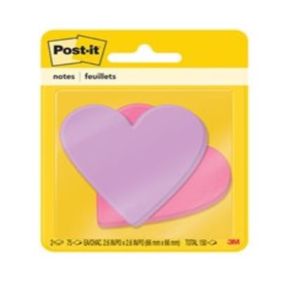 Feuillets Post-it® occasions spécials CŒURS Feuillets Post-it® occasions spécials CŒURS