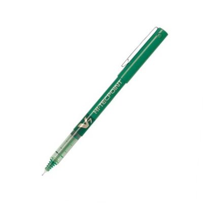 Stylos à bille roulante Hi-Tecpoint V7 Vert Stylos à bille roulante Hi-Tecpoint V7 Vert