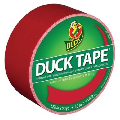 Ruban de couleur Duck Tape Rouge Ruban de couleur Duck Tape Rouge