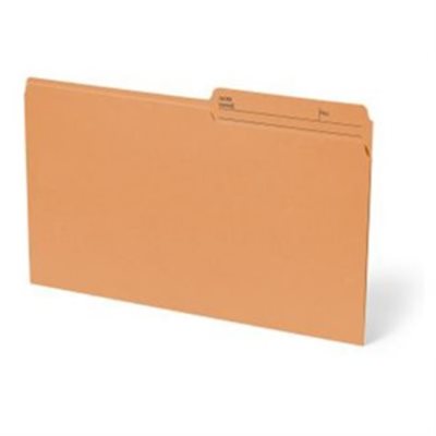 Chemise à dossier réversible. LÉGAL, ORANGE Chemise à dossier réversible. LÉGAL, ORANGE