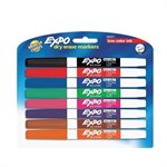 Marqueur effaçable Expo® 8 Couleurs Pointe Fine
