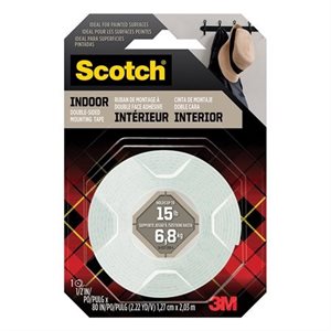 Ruban de montage Scotch 1 / 2" X 75 po. BLANC