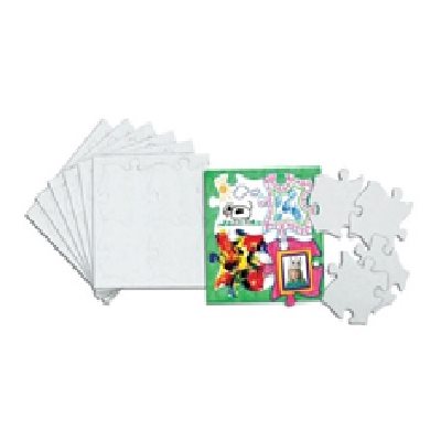 Puzzles (casse-tête) blanc à décorer