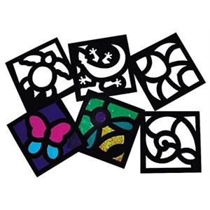 Cadre pour vitraux JUNIOR - 24 / Pqt