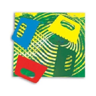 Spatules dentelées de 5 pouces, 4 / Pqt