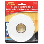 Ruban de montage mousse, double face 19mmX4.87m