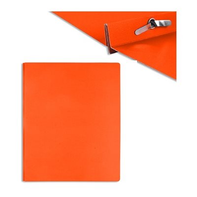 Portfolio Cartonné ORANGE, 3 attaches Portfolio Cartonné ORANGE, 3 attaches