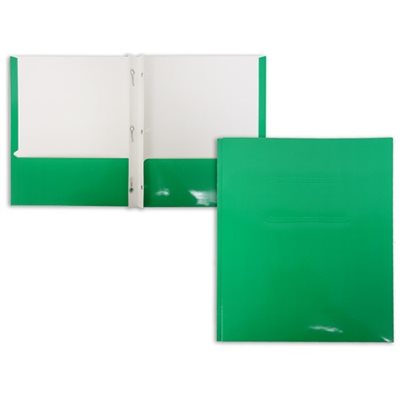 Portfolio Cartonné Laminé VERT Portfolio Cartonné Laminé VERT
