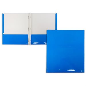 Portfolio Cartonné Laminé BLEU PÂLE