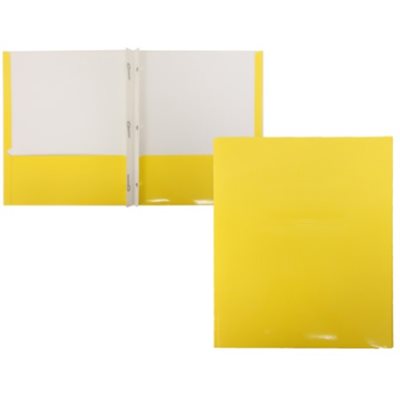 Portfolio Cartonné Laminé JAUNE Portfolio Cartonné Laminé JAUNE
