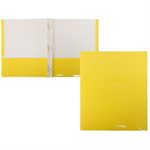Portfolio Cartonné Laminé JAUNE