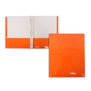 Portfolio Cartonné Laminés ORANGE