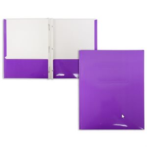 Portfolio Cartonné Laminé VIOLET