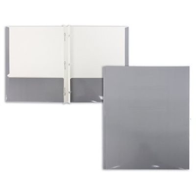 Portfolio Cartonné Laminé GRIS Portfolio Cartonné Laminé GRIS