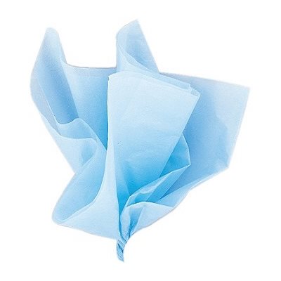 Papier de soie 20"X26" BLEU PÂLE 10 / Pqt Papier de soie 20"X26" BLEU PÂLE 10 / Pqt