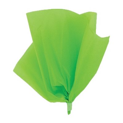 Papier de soie 20"X26" VERT LIME 10 / Pqt Papier de soie 20"X26" VERT LIME 10 / Pqt
